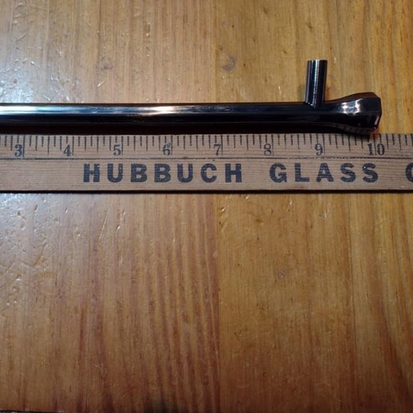 6 NEW Brushed Nickle Cabinet Pull Handles 7.5 Center Hole Draw Hardware - Picture 3 of 4